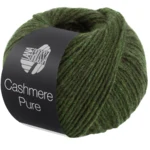 Lana Grossa Cashmere Pure 28 Mossgrön