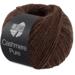 Lana Grossa Cashmere Pure 37 Mörkbrun