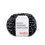 Katia Basic Merino Popcorn 102 Svart-vit