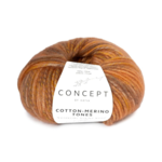 Katia Concept Cotton-Merino Tones 300 Orange-rost-ockra-brun