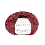 Katia Concept Cotton-Merino Tones 303 Petrol-ockra-burgundy