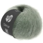 Lana Grossa Silkhair 105 Grågrön