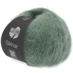 Lana Grossa Silkhair 127 Mossgrön