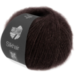 Lana Grossa Silkhair 209 Svartbrun