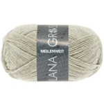 Lana Grossa Meilenweit 50 1301 Ljus beige melerad