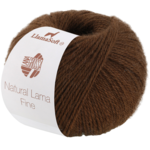 Lana Grossa Natural Lama Fine 113 Chokladbrun