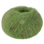 Lana Grossa Natural Superkid Tweed 633 Äppelgrön