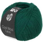 Lana Grossa Cool Wool Lace 42 Mörkgrön