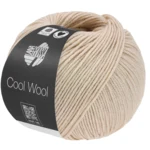 Lana Grossa Cool Wool Mélange 1507 Beige melerad