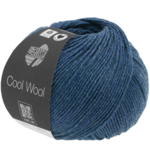 Lana Grossa Cool Wool Mélange 1490 Mörkblå melerad