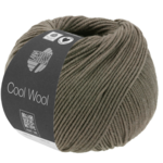 Lana Grossa Cool Wool Mélange 1422 Mörkbrun melerad