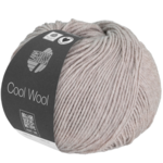 Lana Grossa Cool Wool Mélange 1426 Gråbeige melerad