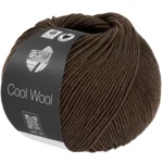 Lana Grossa Cool Wool Mélange 1509 Gråbrun melerad