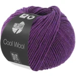 Lana Grossa Cool Wool Mélange 1499 Violett melerad