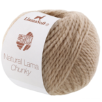 Natural Lama Chunky 10 Ljus beige