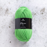 Svarta Fåret Merino Mini 13 Grön parakit