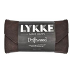 LYKKE Utbytbara Rundstickor Set Driftwood, Brun, 9 cm