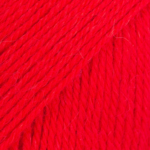 DROPS Flora 33 Hot red (Uni Colour)