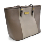 LYKKE Duo Tote Bag Taupe/champagne