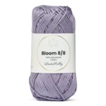 LindeHobby Bloom 8/8 Mercerized Cotton 12 Ljuslila