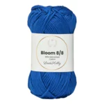 LindeHobby Bloom 8/8 Mercerized Cotton 35 Kungligt blå