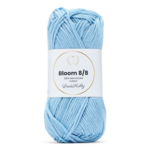 LindeHobby Bloom 8/8 Mercerized Cotton 28 Babyblå