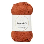 LindeHobby Bloom 8/8 Mercerized Cotton 36 Tegelröd