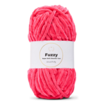 LindeHobby Fuzzy Chenille 21 Mörk sockerrosa