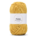 LindeHobby Fuzzy Chenille 23 Gyllene ockra