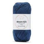 LindeHobby Bloom 8/4 Mercerized Cotton 17 Marinblå