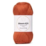 LindeHobby Bloom 8/4 Mercerized Cotton 36 Tegelröd