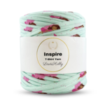LindeHobby Inspire Print 59 Mint med rosa fe