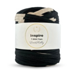 LindeHobby Inspire Print 96 Svarta och bruna ränder