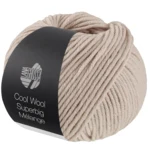 Lana Grossa Cool Wool Superbig 232 Gråbeige  melerad