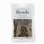 LindeHobby Beads 41 Metallisk guld