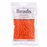 LindeHobby Beads 66 Ljusorange