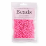 LindeHobby Beads 06 Hallonrosa