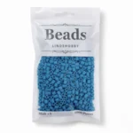 LindeHobby Beads 105 Petrolblå