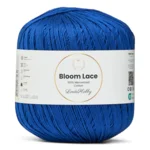 LindeHobby Bloom Lace Mercerized Cotton 35 Kungligt blå