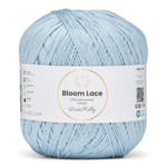 LindeHobby Bloom Lace Mercerized Cotton 28 Babyblå