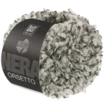 Lana Grossa Orsetto 105 Svart/Obehandlad vit