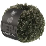 Lana Grossa Orsetto 108 Skogsgrön/Grågrön