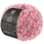 Lana Grossa Orsetto 101 Pink/Obehandlad vit