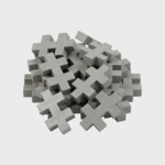 Plus-Plus BIG, 25 st. 3456 Grå