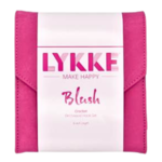 LYKKE Virknålsset Blush, Fuchsia, 15 cm