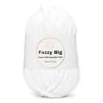 LindeHobby Fuzzy Chenille BIG 01 Vit