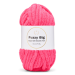 LindeHobby Fuzzy Chenille BIG 21 Mörk socker rosa