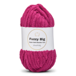 LindeHobby Fuzzy Chenille BIG 45 Mörk fuchsia