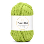 LindeHobby Fuzzy Chenille BIG 32 Gräs grön