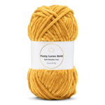 LindeHobby Fuzzy Chenille Gold Lurex 16 Senap